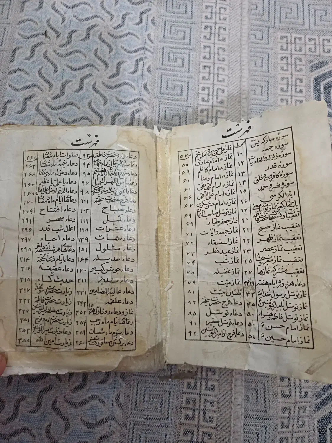 مفاتیح الجنان|کتاب و مجله تاریخی|ارومیه, |دیوار