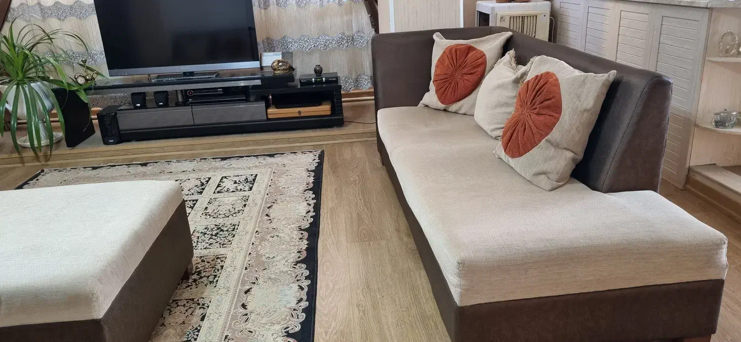 راحتی ۸ نفره با میز جلو راحتی|مبلمان خانگی و میز عسلی|تبریز, |دیوار