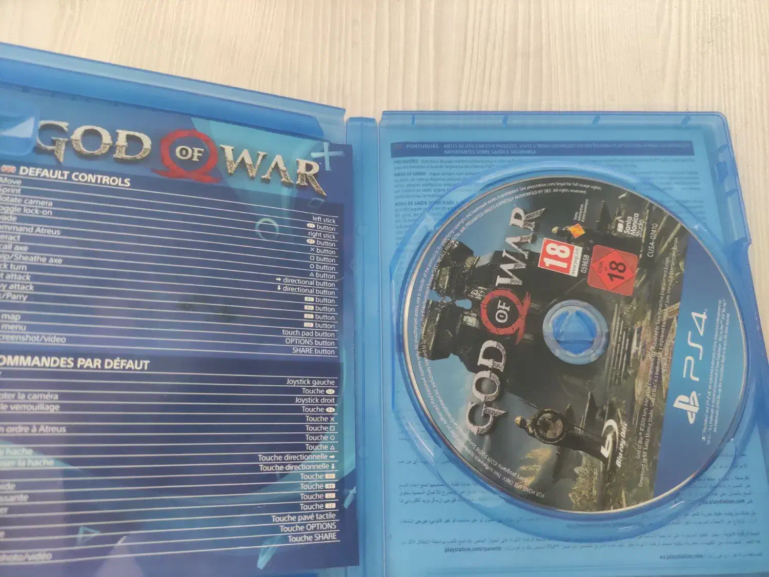 دیسک بازی God Of War برای PS4|کنسول، بازی ویدئویی و آنلاین|تهران, اقدسیه|دیوار