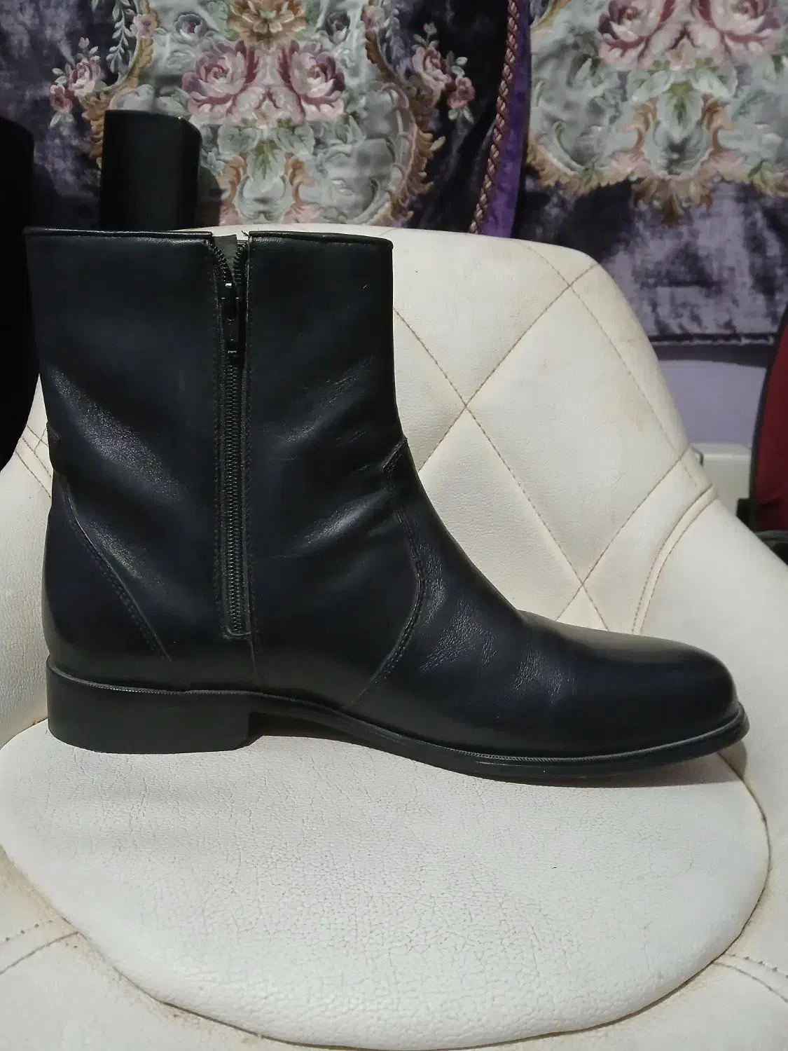 نیم بوت چرمی زیپداربرزیلی|کیف، کفش، کمربند|بابل, |دیوار