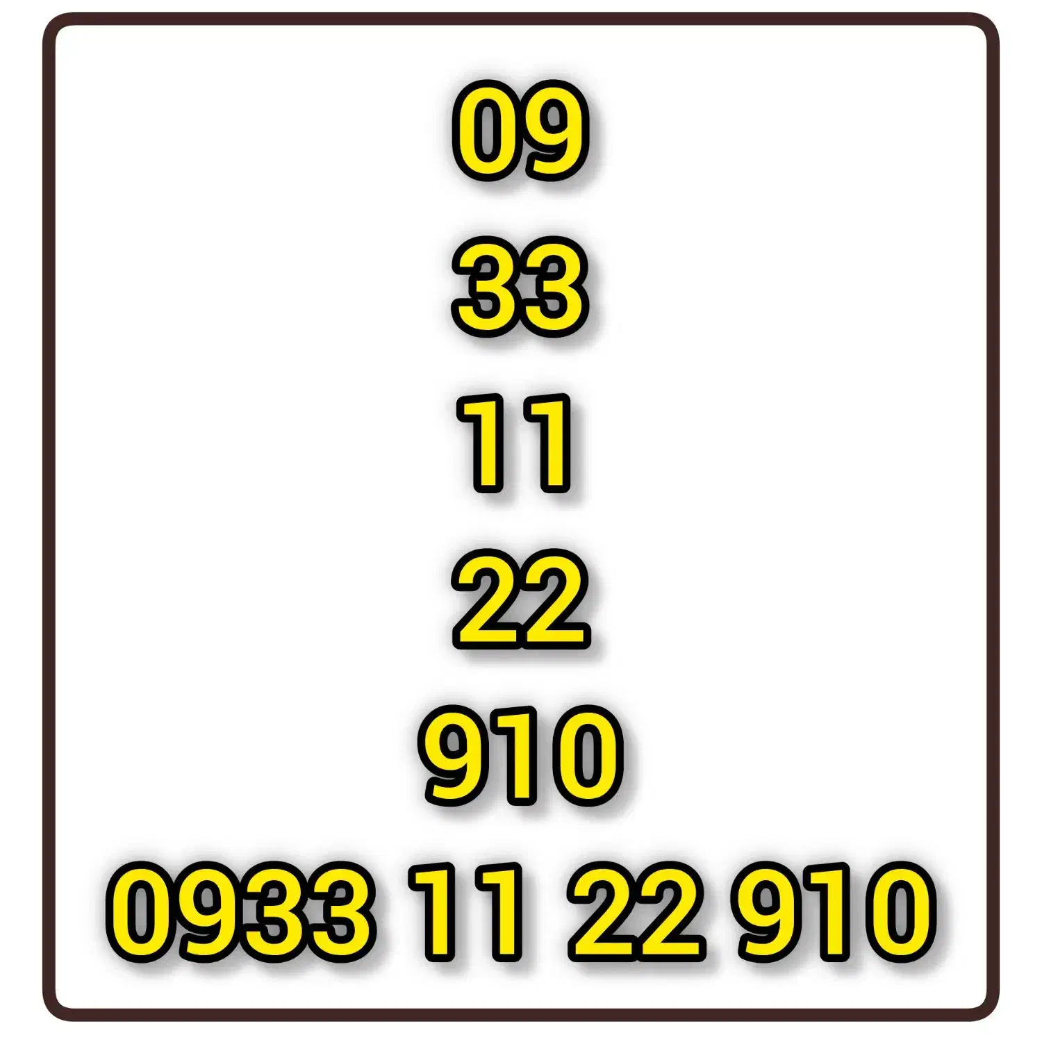 09331122910|سیم‌کارت|اصفهان, جامی|دیوار