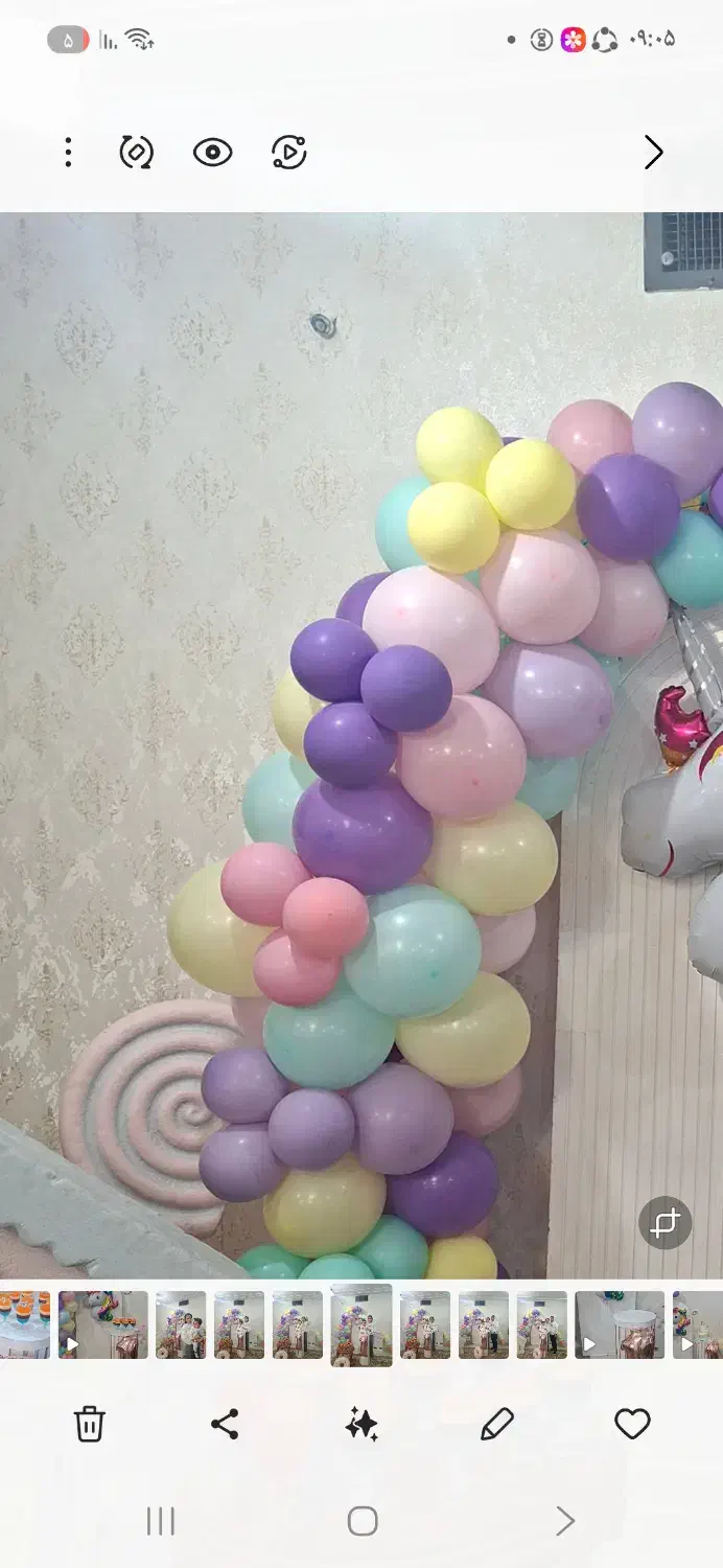 رنگی بادکنک|اسباببازی بچه|شهرکرد, |دیوار