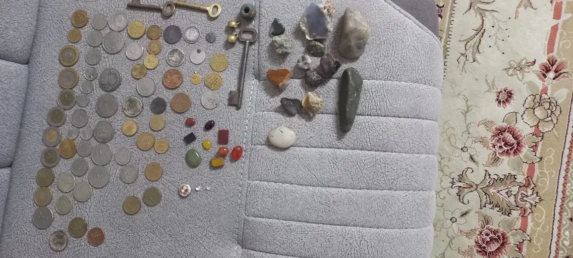 سکه هایی قدیمی پهلوی،اسلامی|کلکسیون سکه، تمبر، اسکناس|بروجن, |دیوار