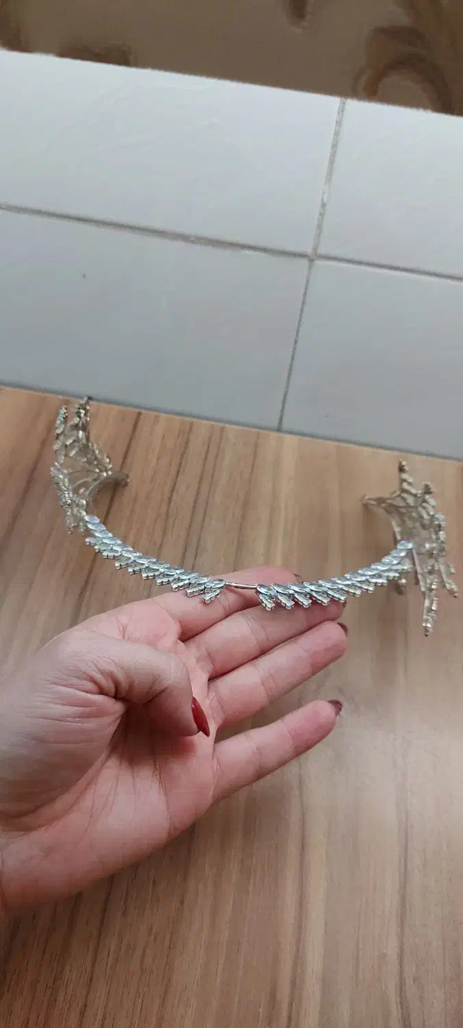 تاج عروس فلزی|زیورآلات و اکسسوری|قزوین, |دیوار