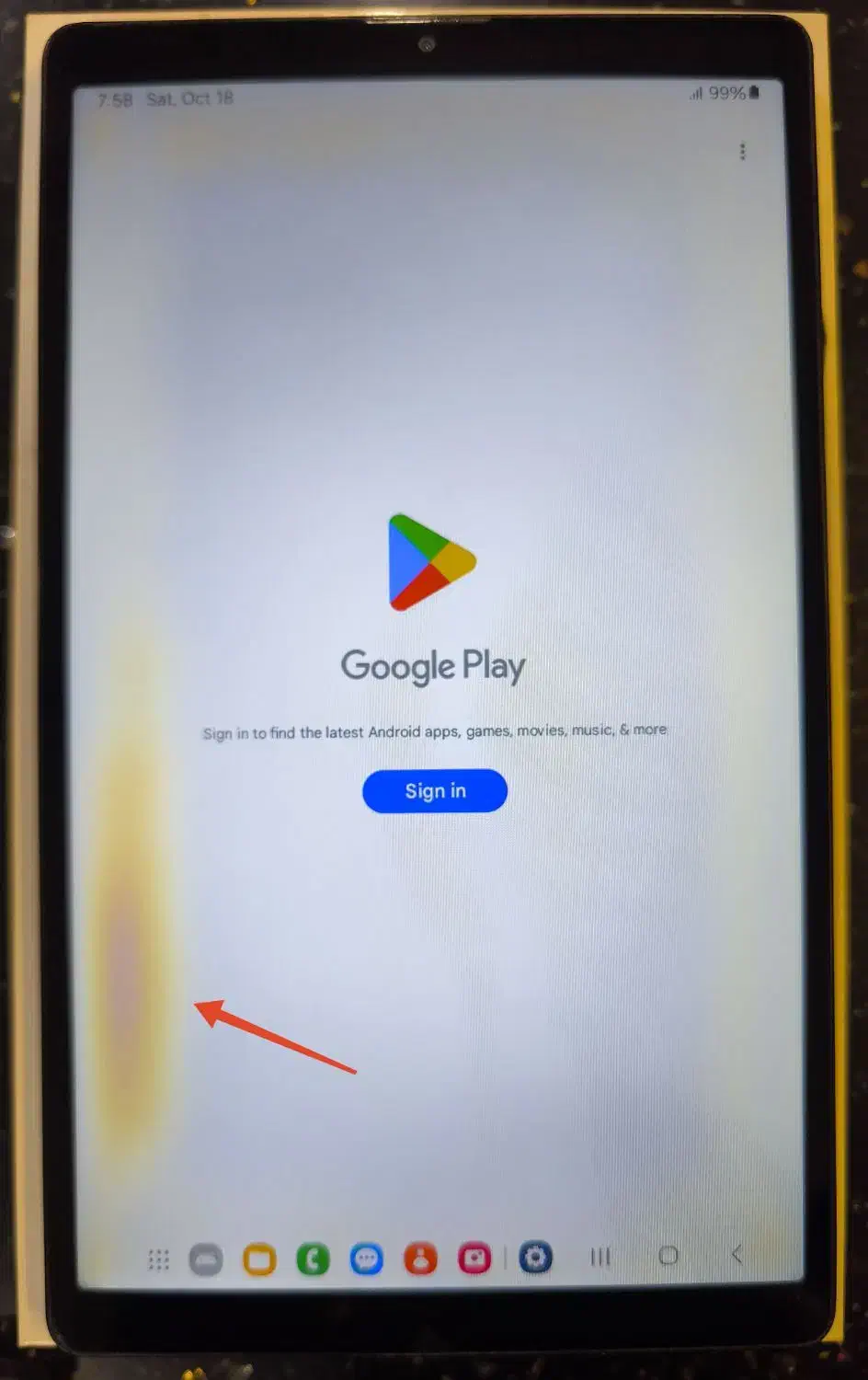 تبلت سامسونگ گلکسی A7 Lite|تبلت|قم, شهرک قدس|دیوار