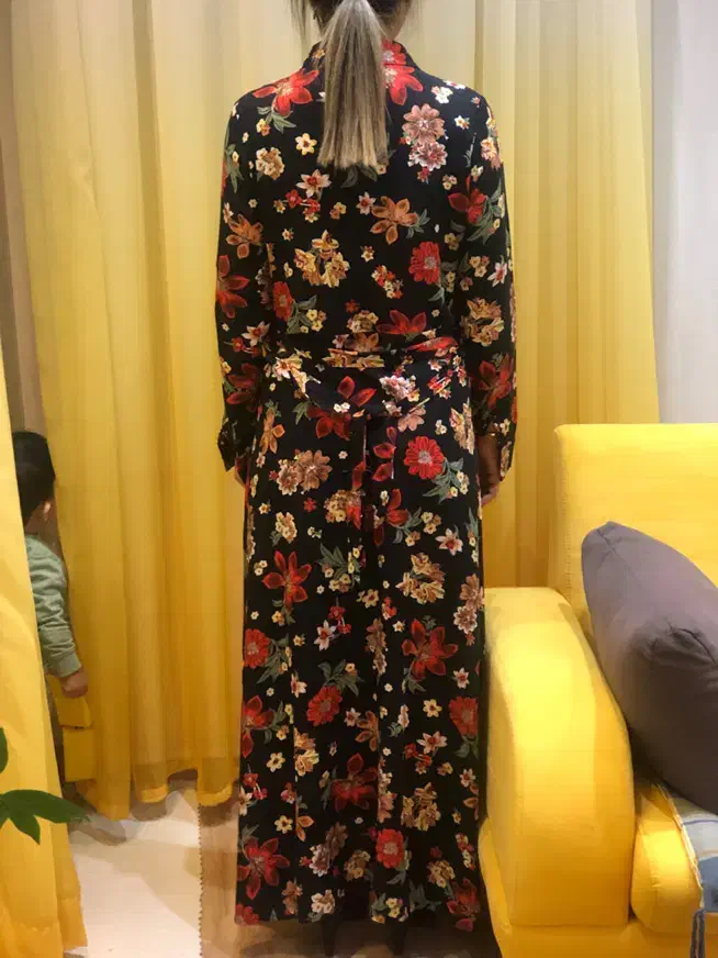 مانتو بلند نخی سایز ۳۶-۳۸|لباس|مراغه, |دیوار