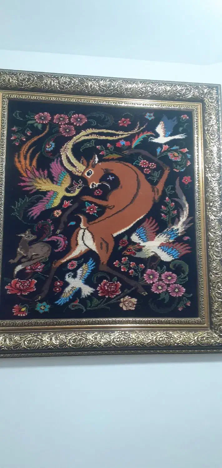 تعدادی تابلو فرش|تابلو فرش|بیجار, |دیوار