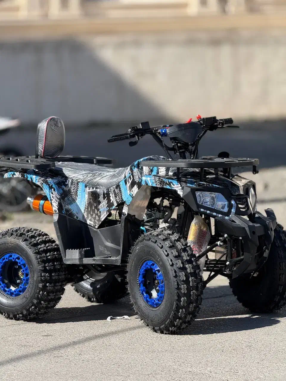 چهار چرخ ۱۲۵ سی سی خشک|موتورسیکلت|شیراز, باغ تخت|دیوار