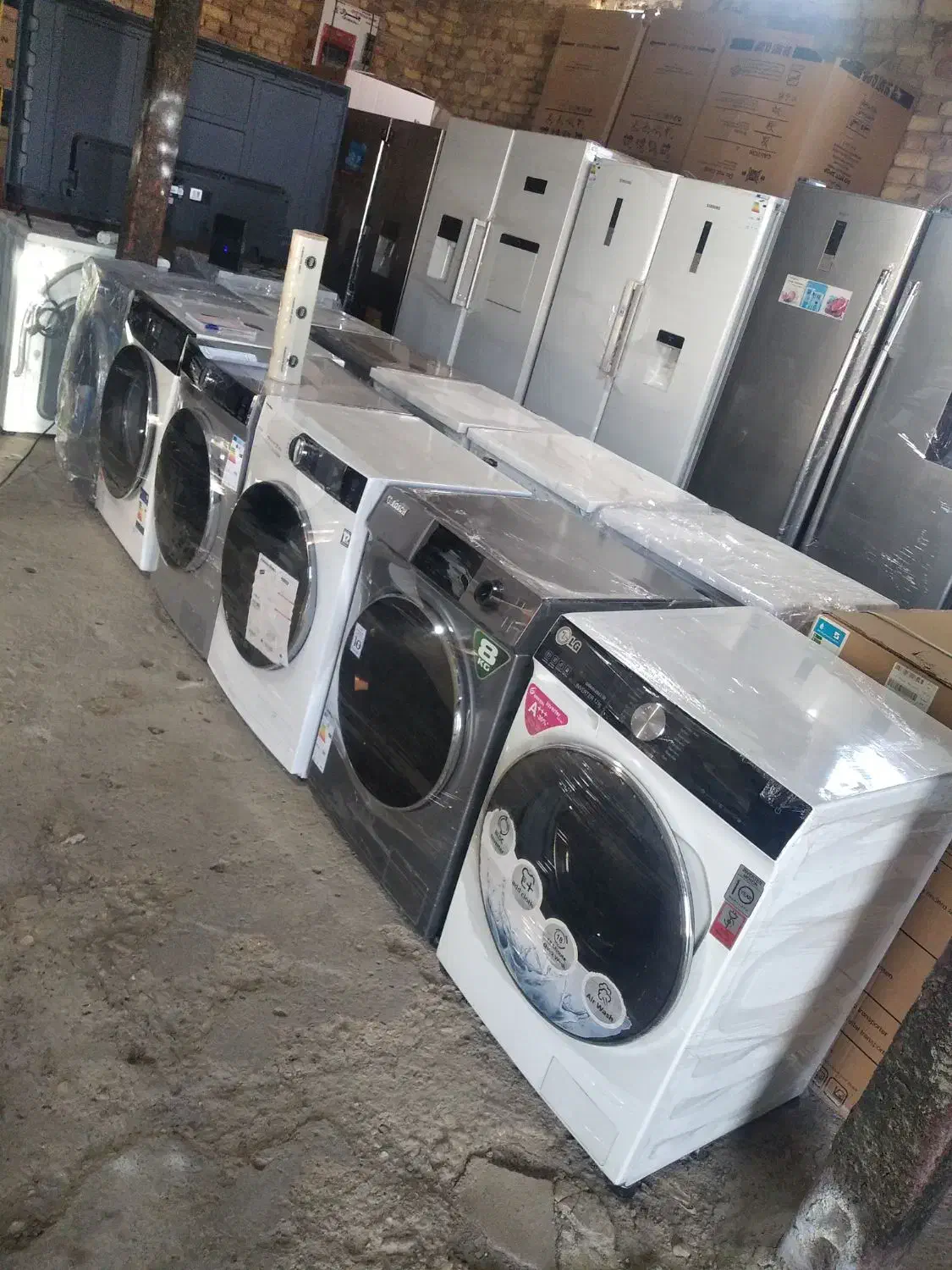 یخچال دوقلوی سامسونگ باب جهیزیه درحد|یخچال و فریزر|همدان, |دیوار