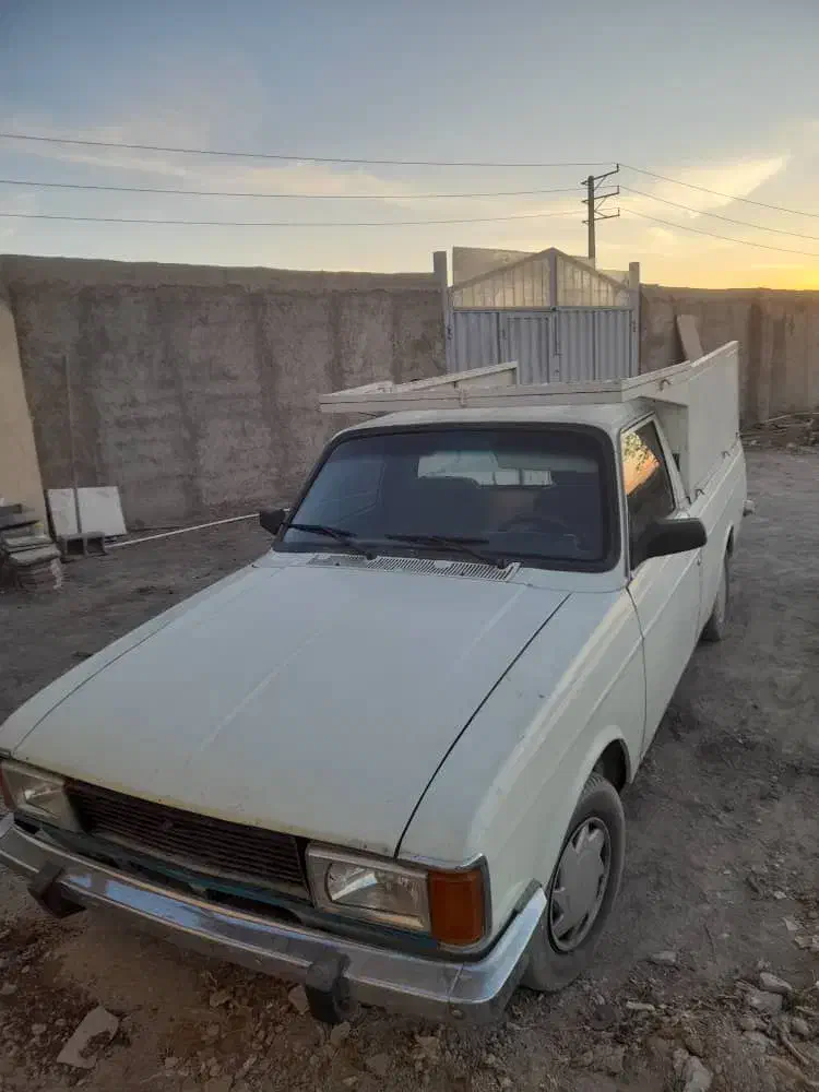 پیکان وانت مدِل ۹۰ تمیز دوررنگ تصادف شدید نداره|خودرو سواری و وانت|کرج, چمن|دیوار