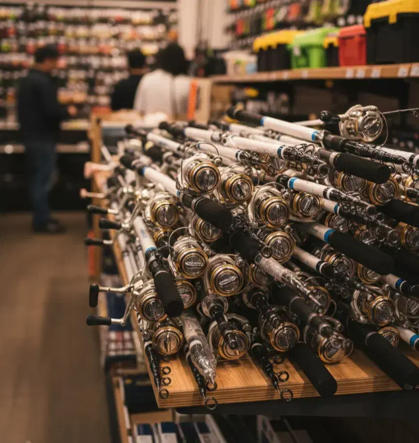 چوب ماهی گیری آلبااستار با چرخ ماهیگیری کوانهای|ماهیگیری|تهران, بهار|دیوار