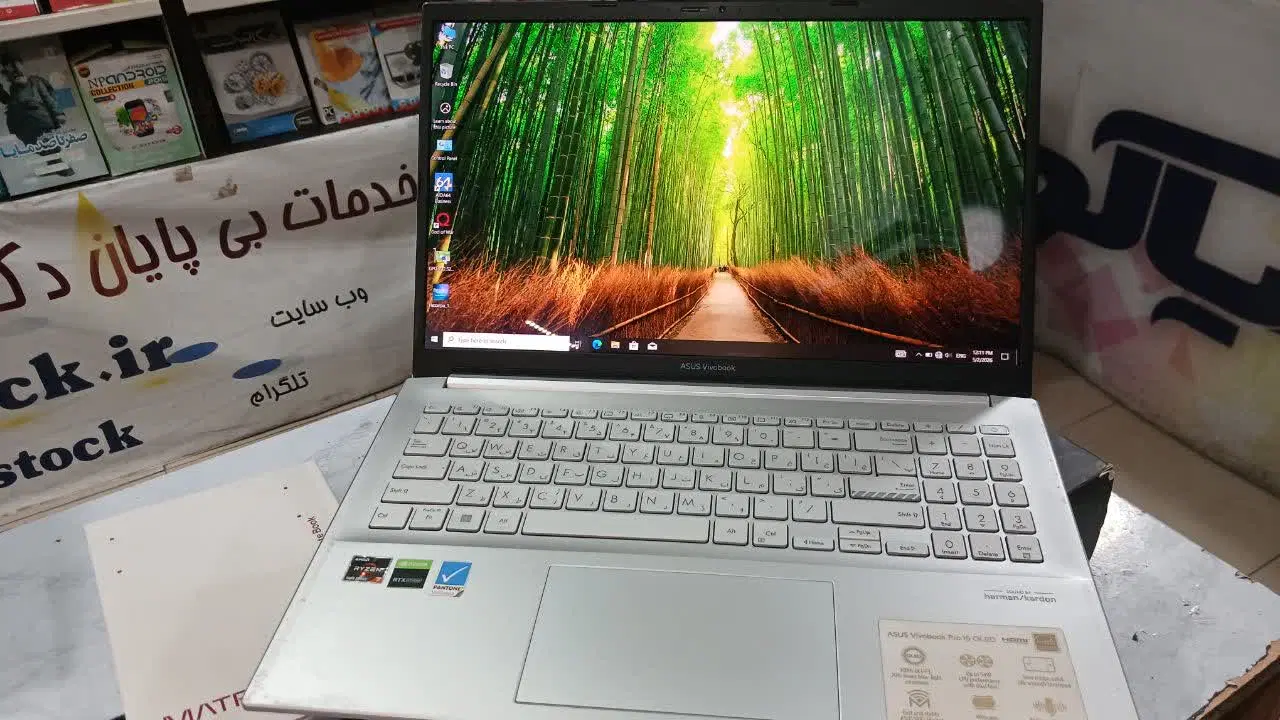 تصویر Oled اقساط ASUS Vivo Ry7 5800h-16-512-RT3050|رایانه همراه|قم, ارم|دیوار