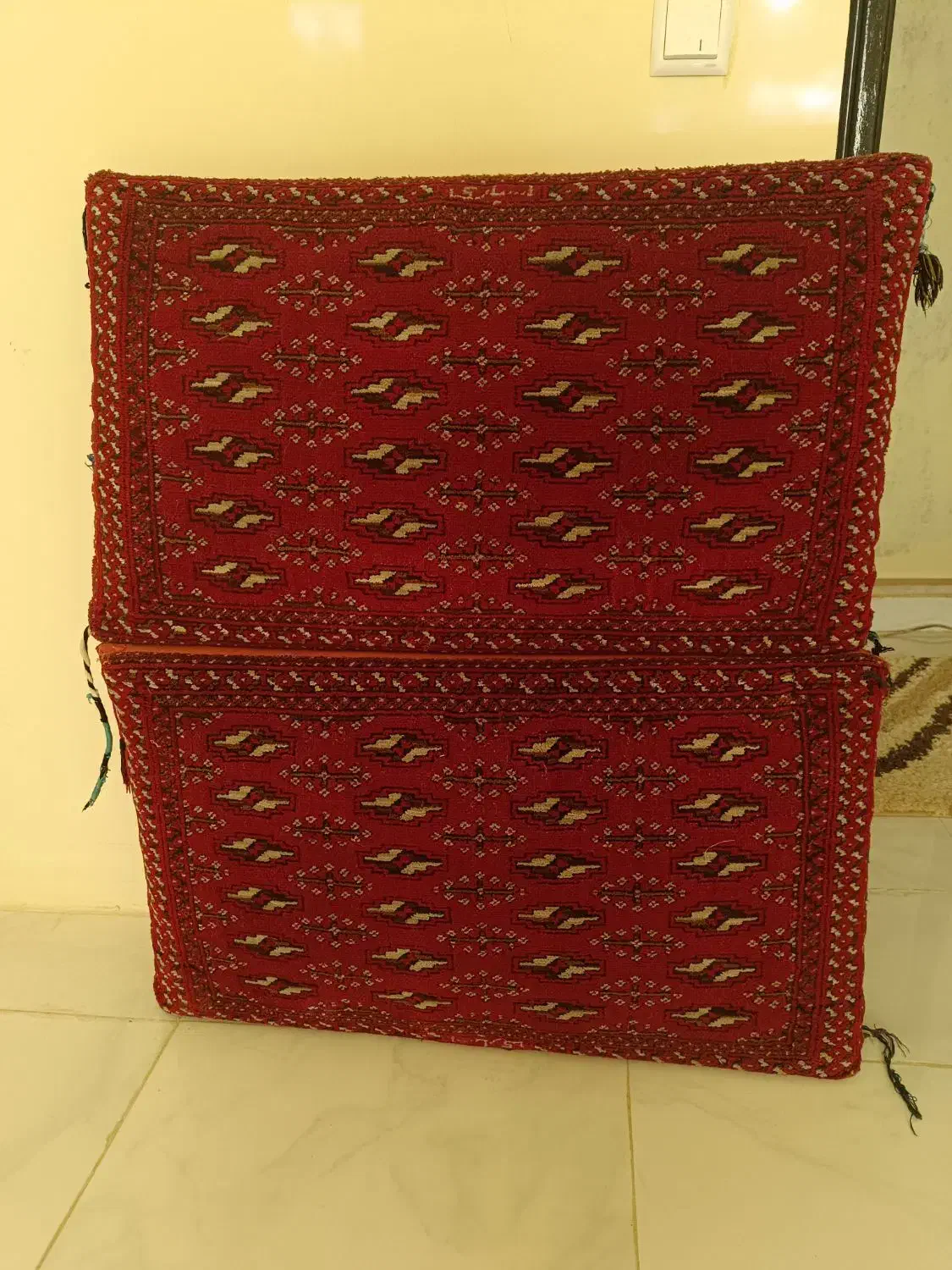 پشتی دست بافت|پشتی|پرند, فاز ۶|دیوار