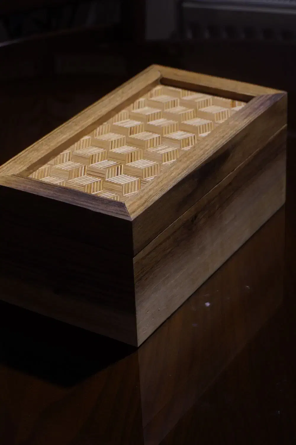 جعبه جواهر چوبی کادویی|صنایع دستی و سایر لوازم تزئینی|تبریز, |دیوار