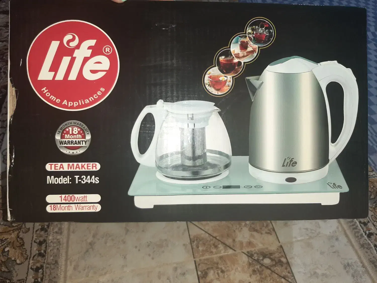 چای ساز برقی|سماور، چای‌ساز، قهوه‌ساز|کرمانشاه, |دیوار