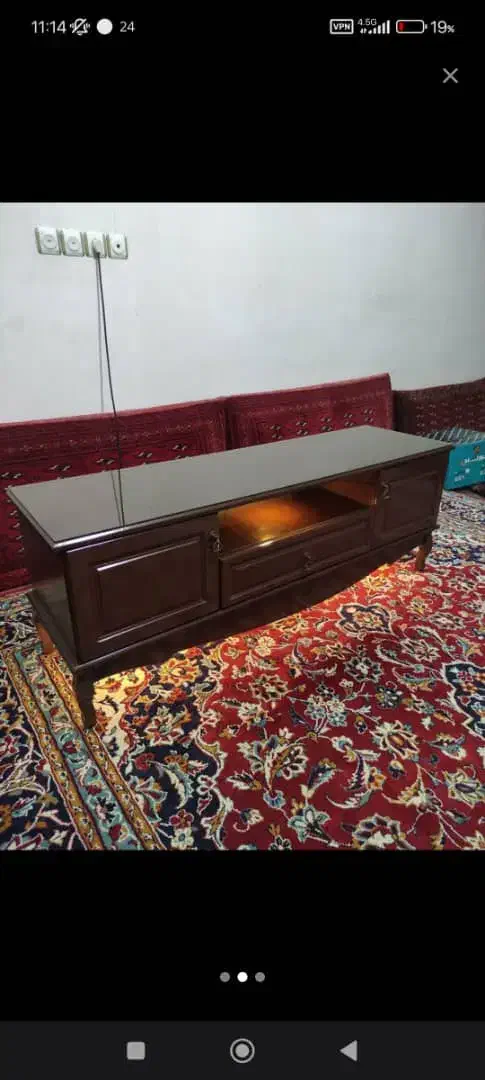 میز TVدر حد نو سالم تمیز عرض 1.50|میز تلویزیون|گنبد کاووس, |دیوار