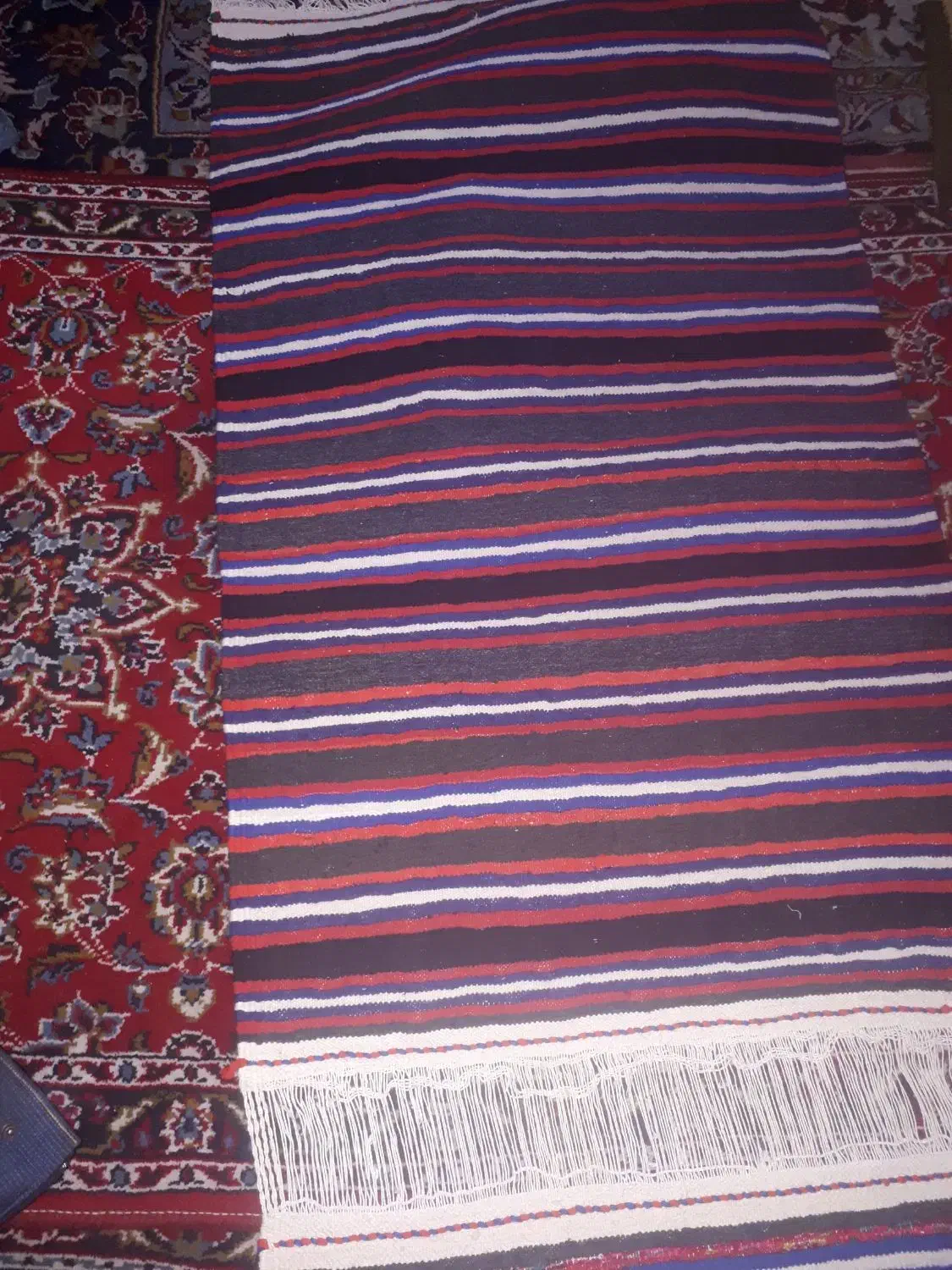 گلیم دست بافت|گلیم، جاجیم، گبه|بیرجند, |دیوار