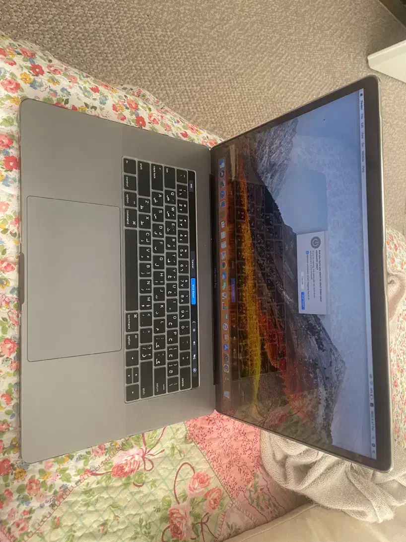 مک بوک پرو ۲۰۱۷ تاچ بار سایکل فقط ۳۷ بار اکبند|رایانه همراه|تهران, اختیاریه|دیوار