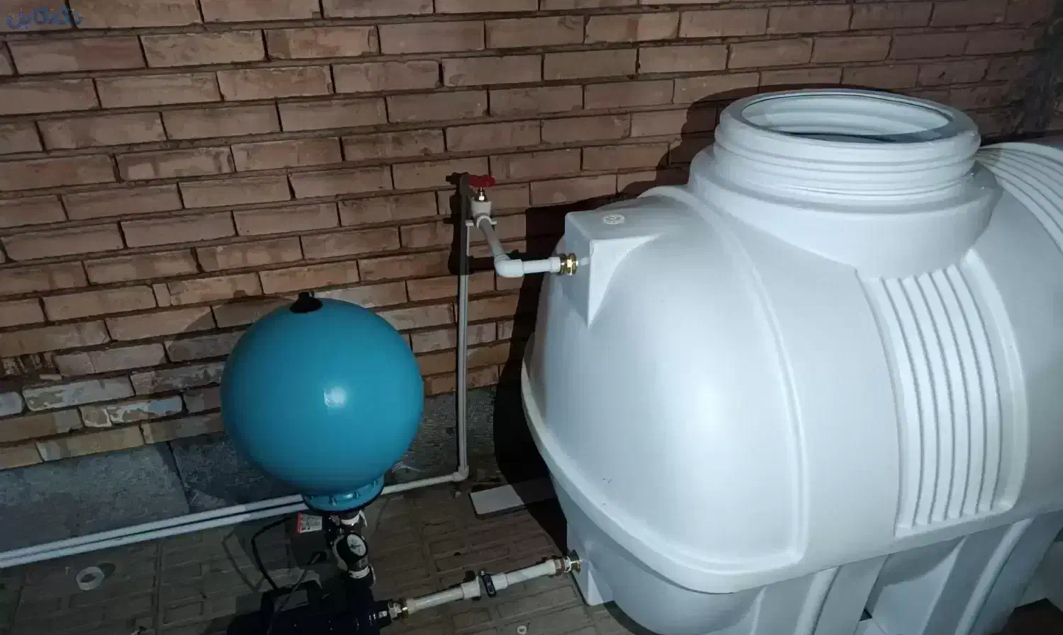 تاسیسات لوله کشی آب سردوگرم پمپ آب منبع خورده کاری|خدمات پیشه و مهارت|فومن, |دیوار