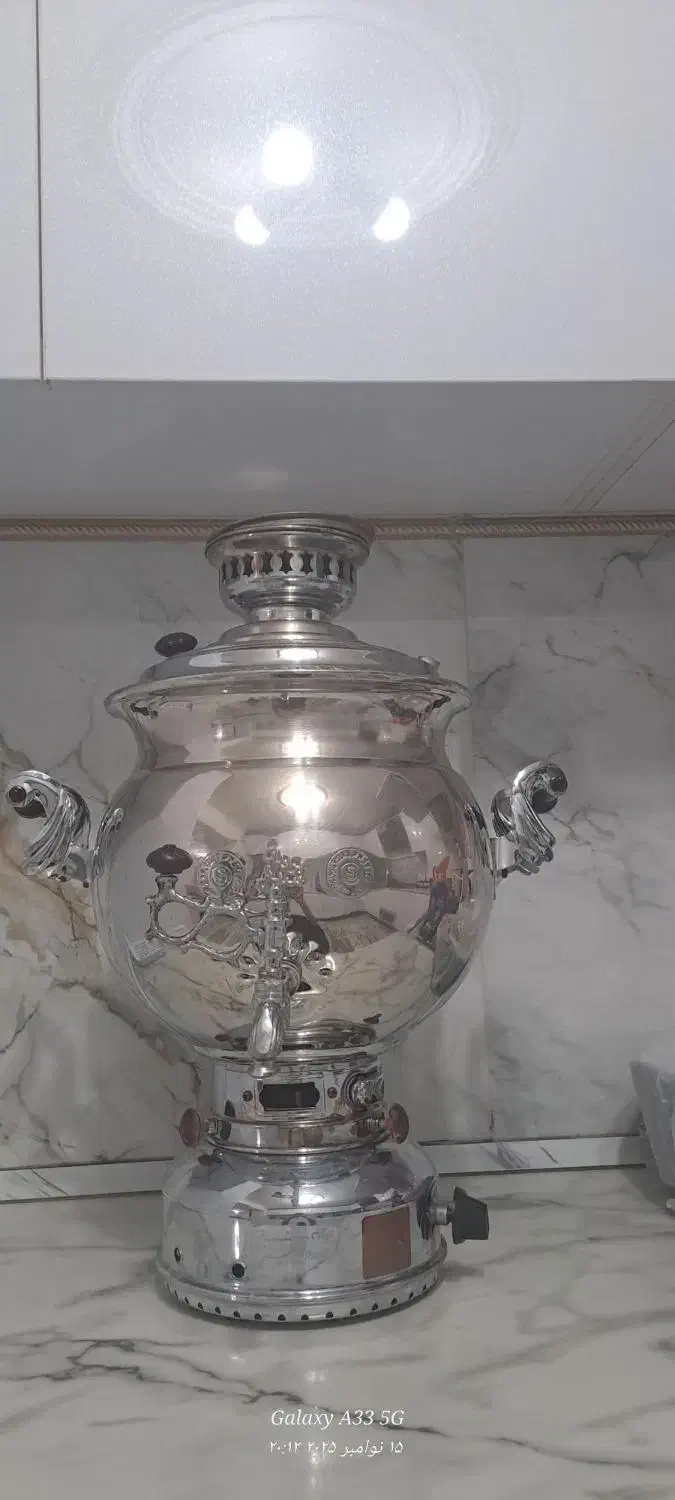 سماور15لیتری درحد نو ۵/۵۰۰/۰۰۰۰ تومان|سماور، چای‌ساز، قهوه‌ساز|مهاباد (آذربایجان غربی), |دیوار