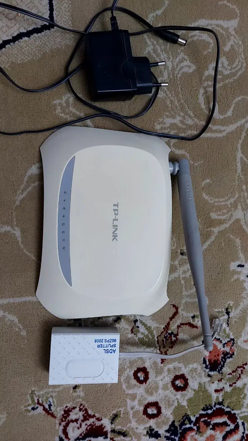 مودم تی پی لینک وایرلس TD-W8901N در حد نو|مودم و تجهیزات شبکه|قزوین, |دیوار