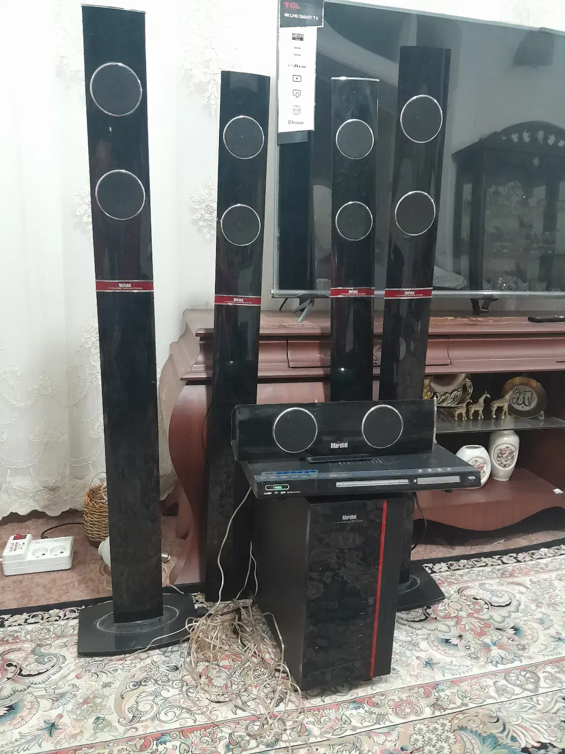 سینما خانواده|سیستم صوتی خانگی|تربت جام, میان جام|دیوار