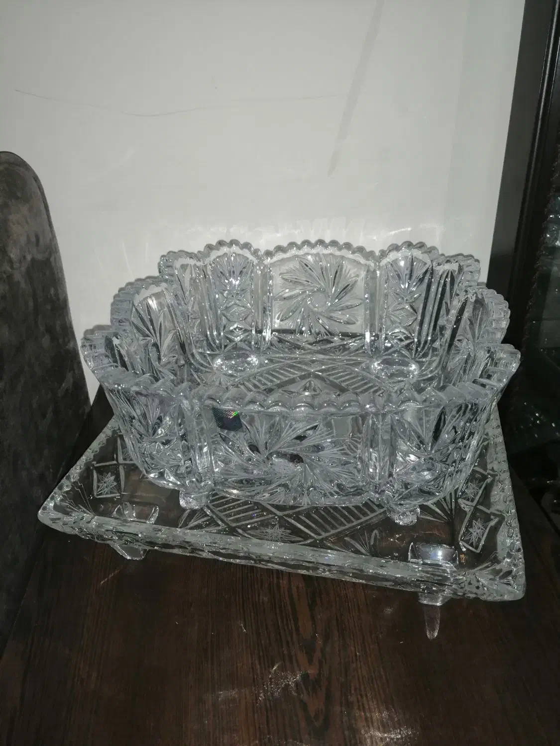 کریستال اصلی چک|ظروف سرو و پذیرایی|فیروزکوه, |دیوار