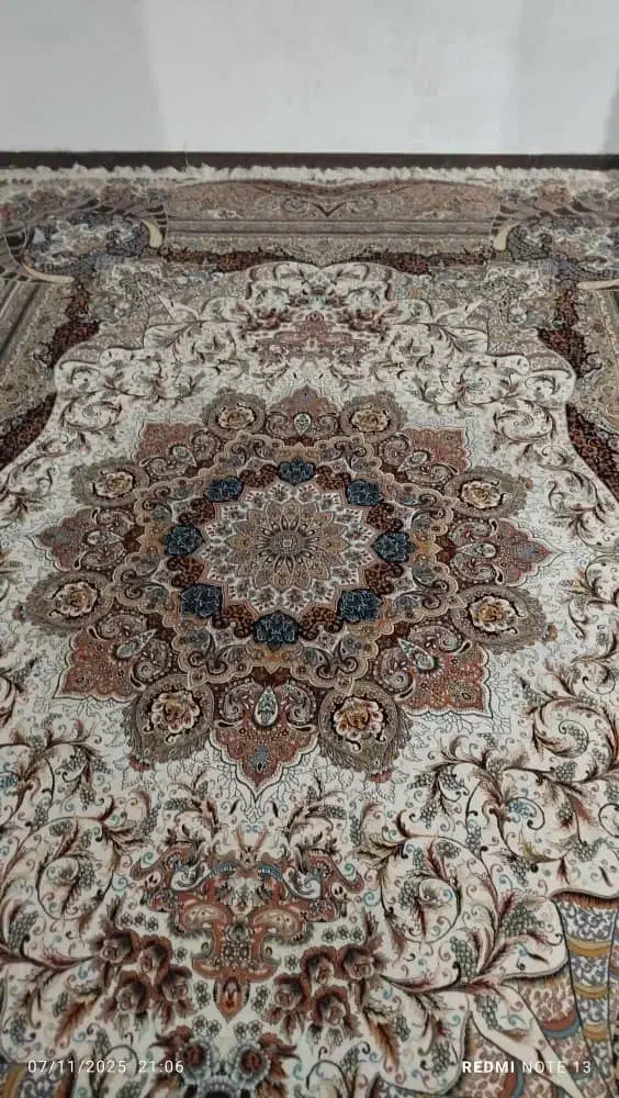 قالی ۱۲ متری یک جفت|فرش|جیرفت, |دیوار