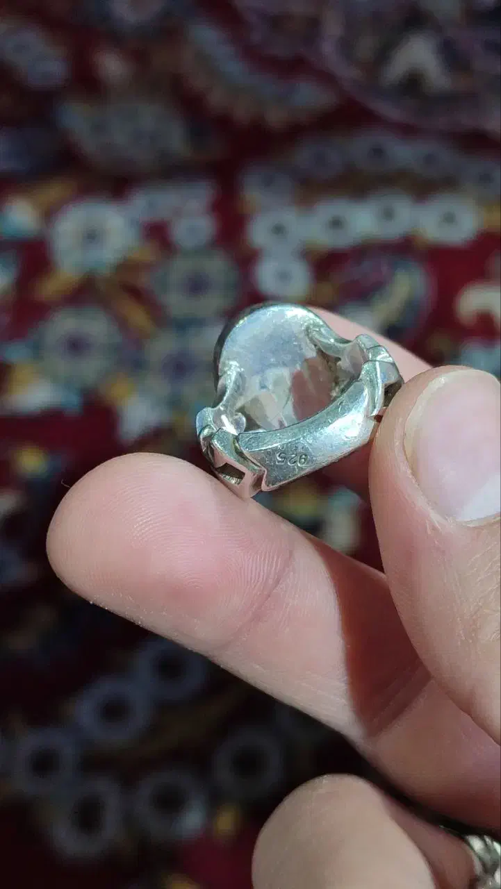 انگشتر فیروزه رکاب نقره|جواهرات|شاندیز, |دیوار