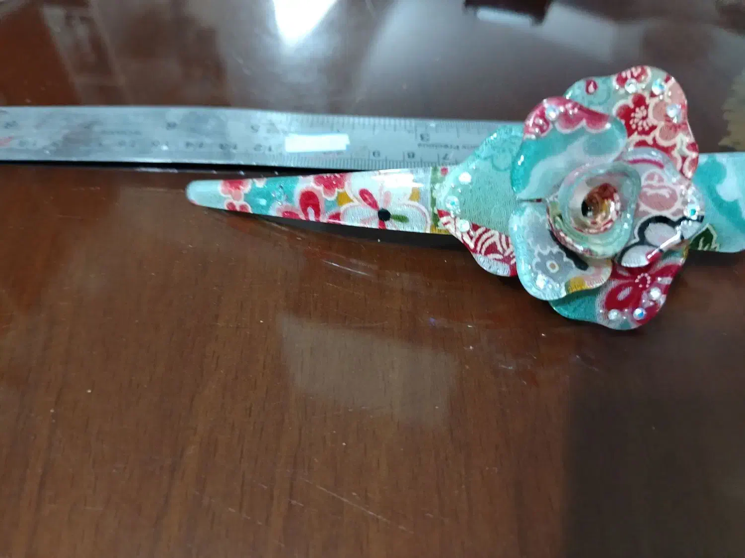 دوعدد گیره ی  موی کره ای (رنگ فیروزه ای وصورتی)|بدلیجات|نیشابور, بلوار گلها|دیوار