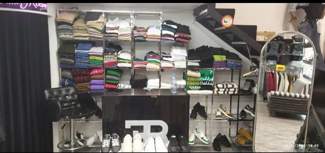 رگال و قفسه استیل مناسب پوشاک زنانه و مردانه|فروشگاه و مغازه|تهران, سیمای ایران|دیوار