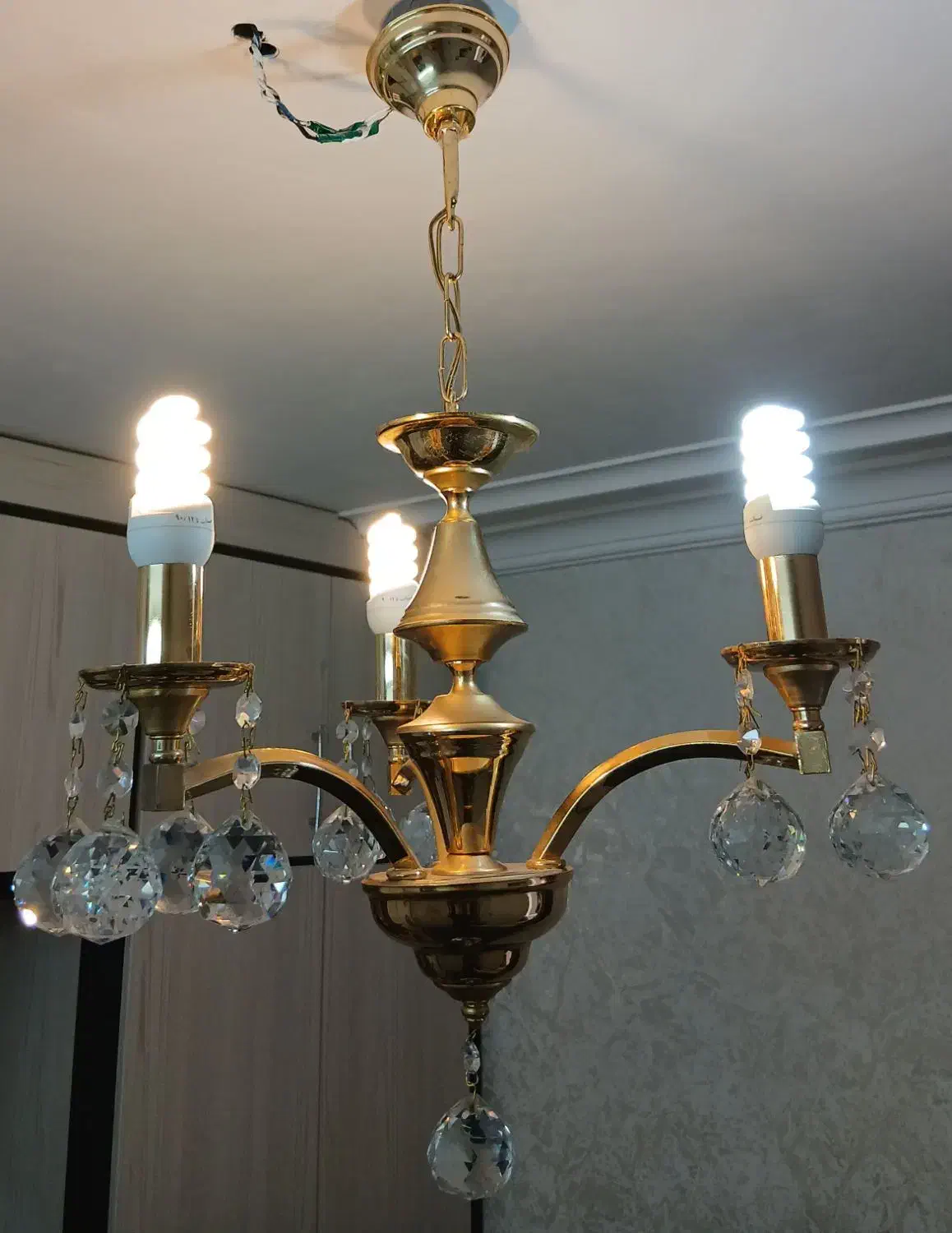 لوستر|لوستر و چراغ آویز|همدان, |دیوار