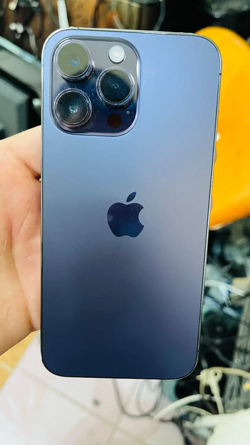 آیفون 14 پرومکس دو سیمZAA در حد نو رنگ بنفش|موبایل|پیرانشهر, |دیوار