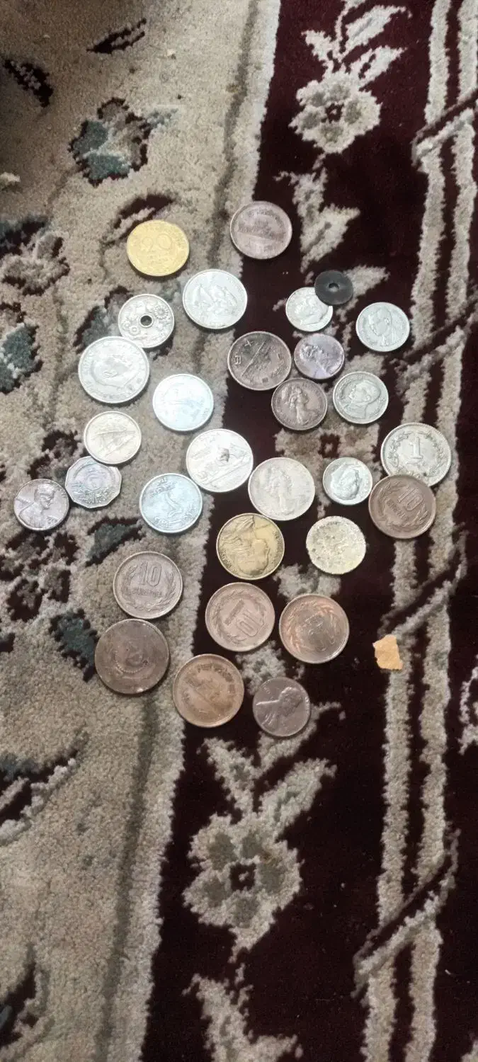 سکه قدیمی|کلکسیون اشیاء عتیقه|مشهد, انقلاب|دیوار
