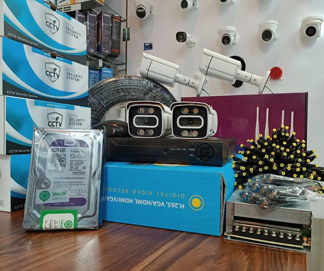 پکیج های دوربین مداربسته مورد تایید اماکن اتحادیه|دوربین مداربسته|شهریار, شهریار|دیوار