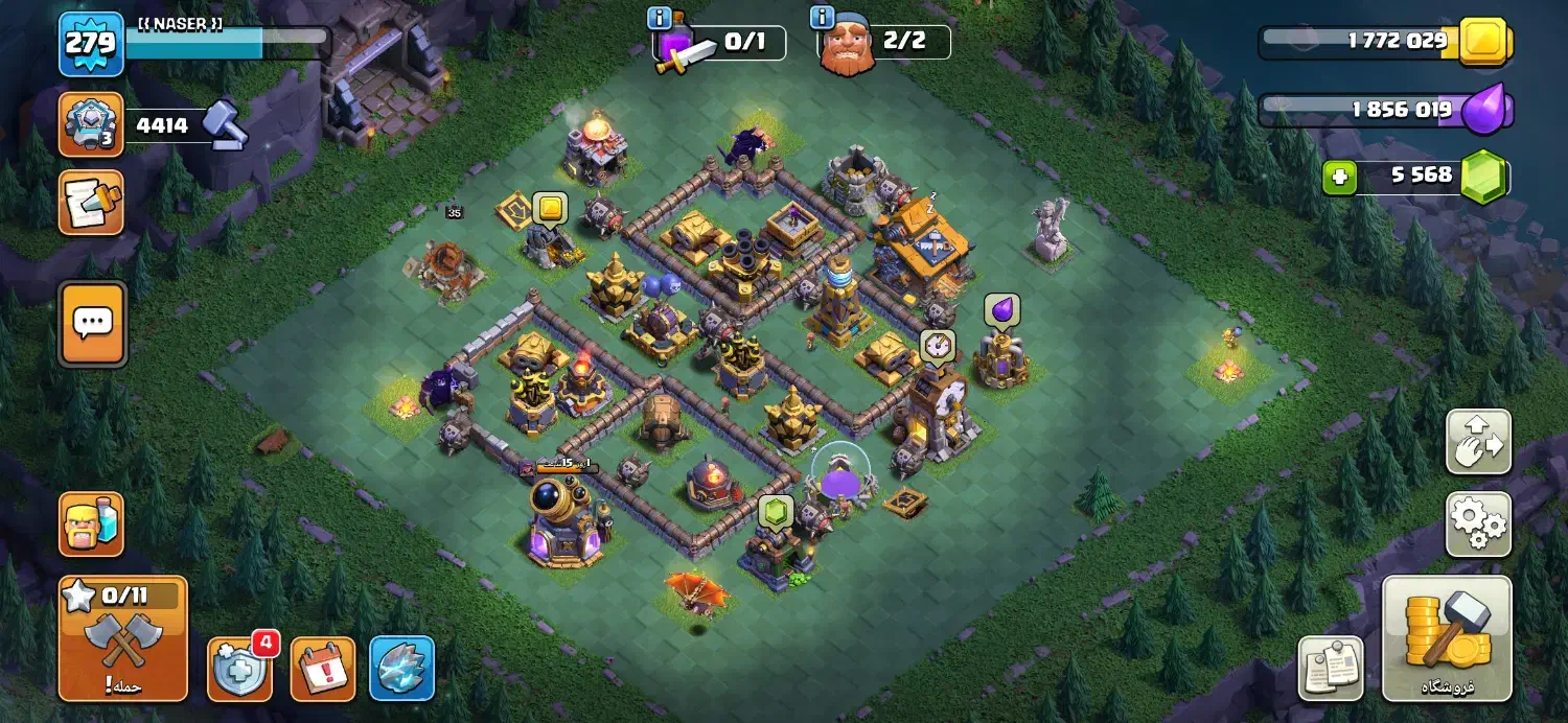 اکانت کلش مکس|کنسول، بازی ویدئویی و آنلاین|آق قلا, |دیوار