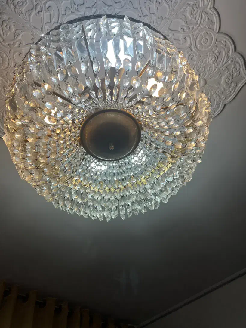 لوستر کریستالی|لوستر و چراغ آویز|تهران, صادقیه|دیوار