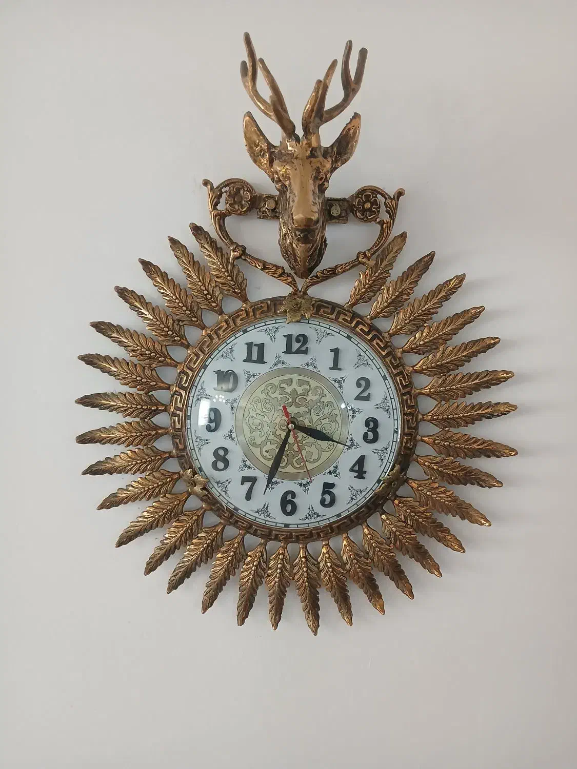 ساعت دیواری برنجی|ساعت دیواری و تزئینی|اراک, |دیوار