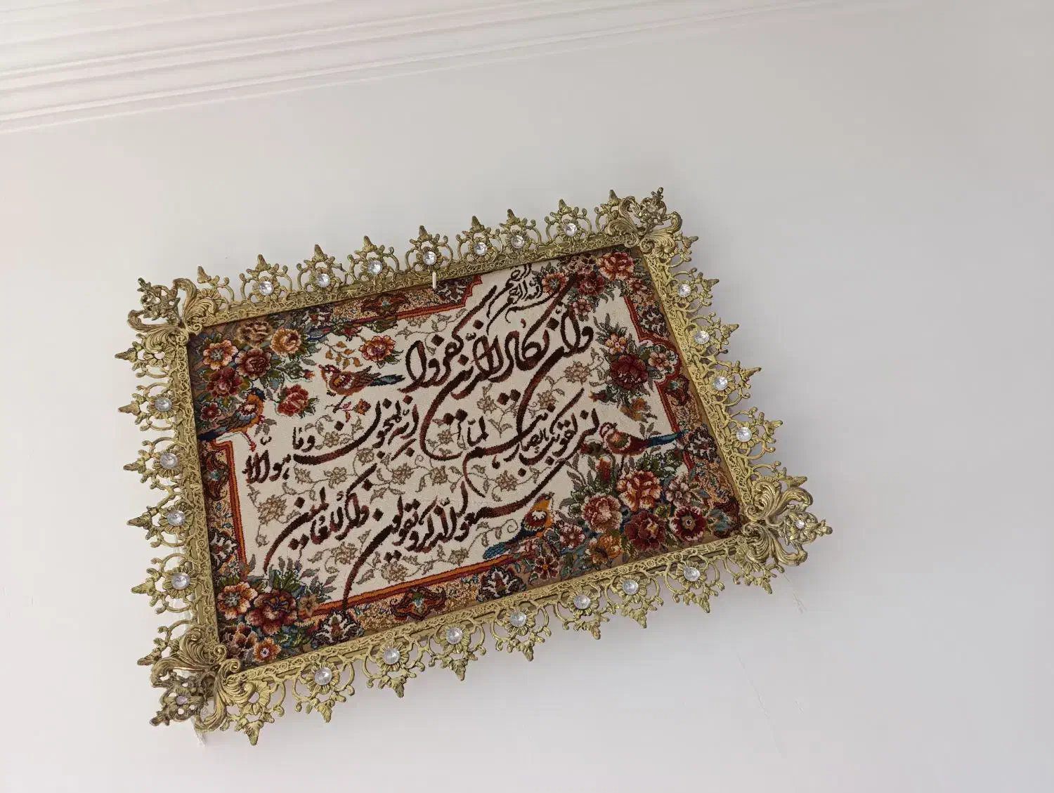 تابلو فرش برنز|فرش|نورآباد, |دیوار