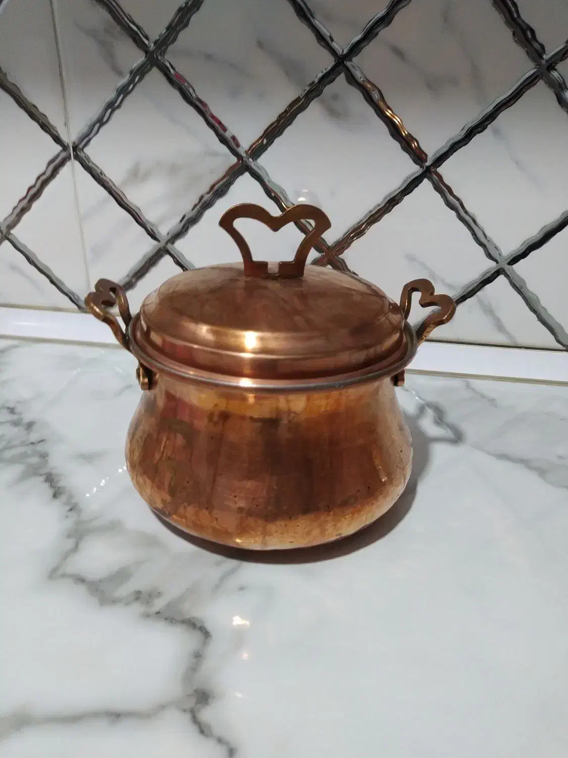 قابلمه قدیمی مسی|ظروف پخت‌وپز|نسیم‌شهر, |دیوار