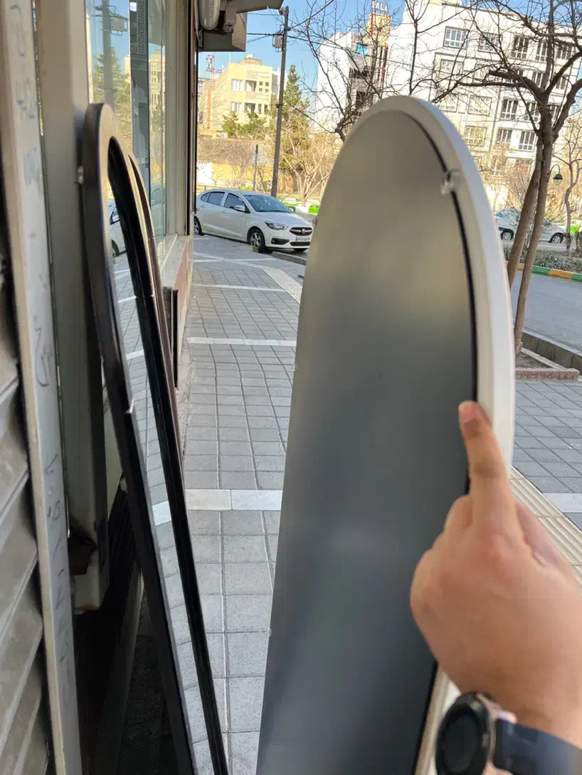 نظم دهنده قابMDF شلف آینه قدی ۱۶۰×۶۰ با روکش کم جا|لوازم نظافت|مشهد, نرگس (شهرک غرب)|دیوار