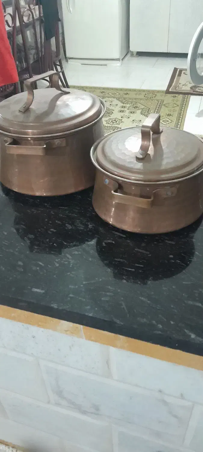 ظروف مسی|ظروف پخت‌وپز|چناران, |دیوار