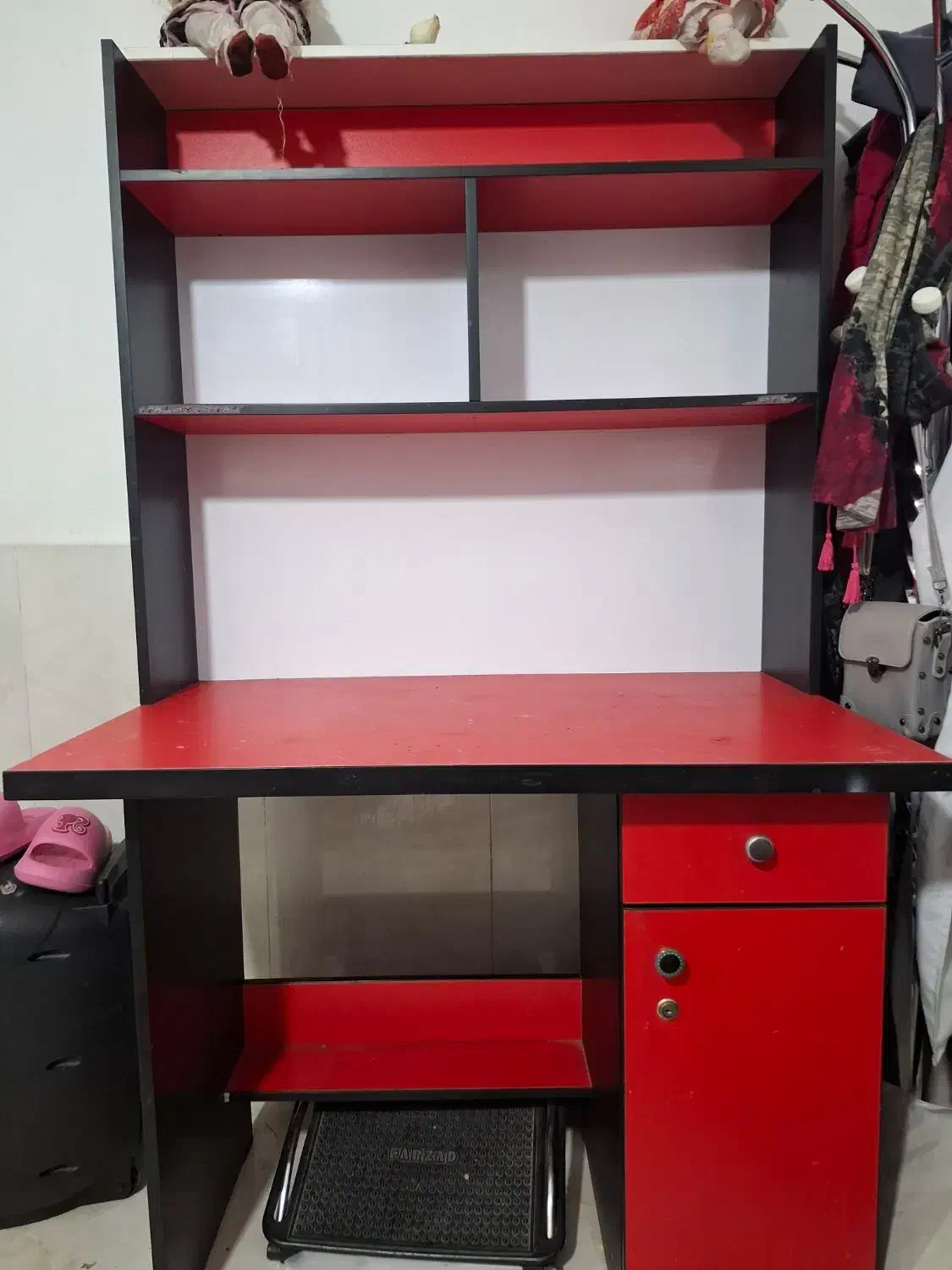 میز تحریر با کتابخانه|میز تحریر و کامپیوتر|شیراز, سهلآباد|دیوار