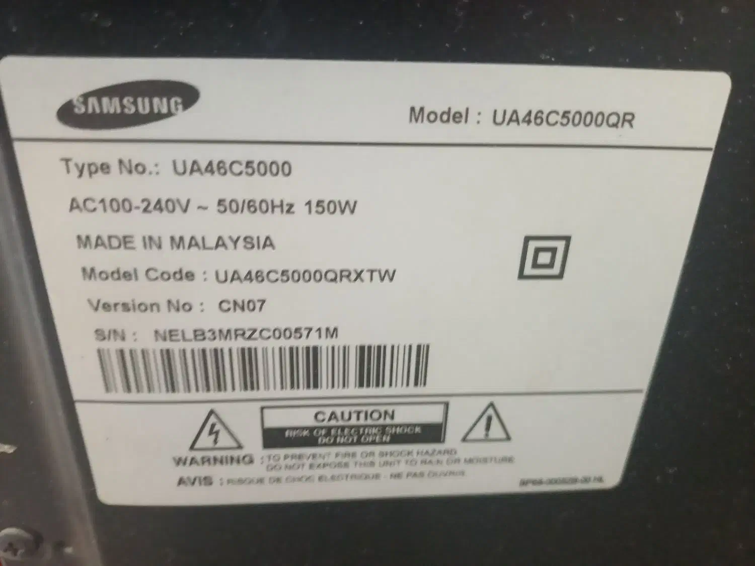 تلویزیون ال سی دی 46|تلویزیون و پروژکتور|ری, فیروزآباد|دیوار