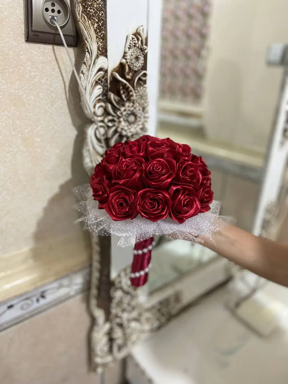 گل جاودان. دسته گل عروس‌.باکس گل|گل مصنوعی|بندر ماهشهر, |دیوار