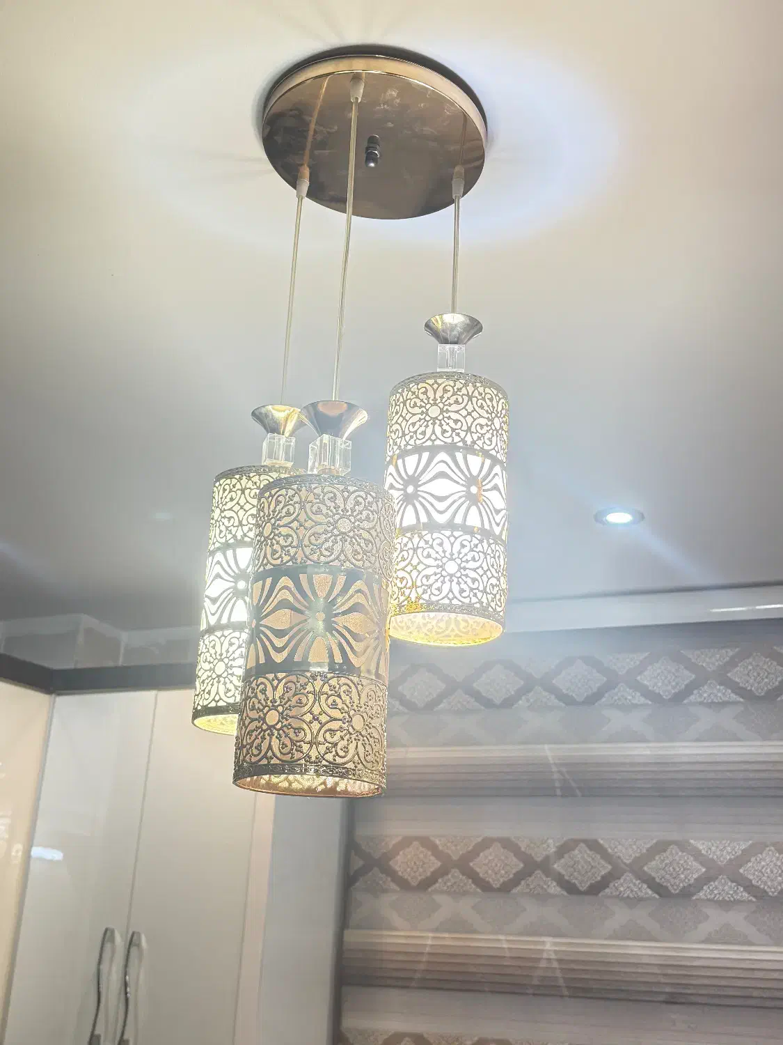 لوستر آشپزخانه|لوستر و چراغ آویز|شاهرود, |دیوار