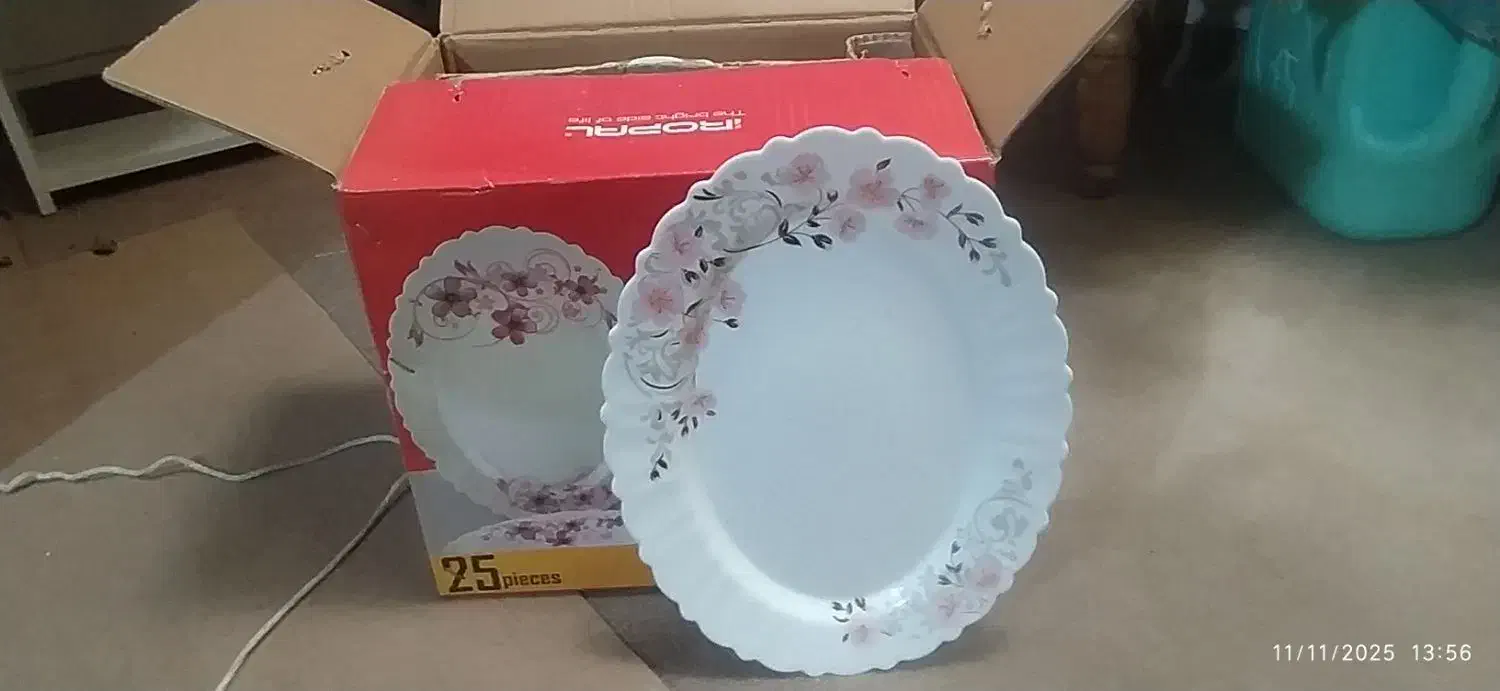 سرویس‌آرکوپال‌۲۵پارچه|ظروف سرو و پذیرایی|اصفهان, شاه پسند|دیوار