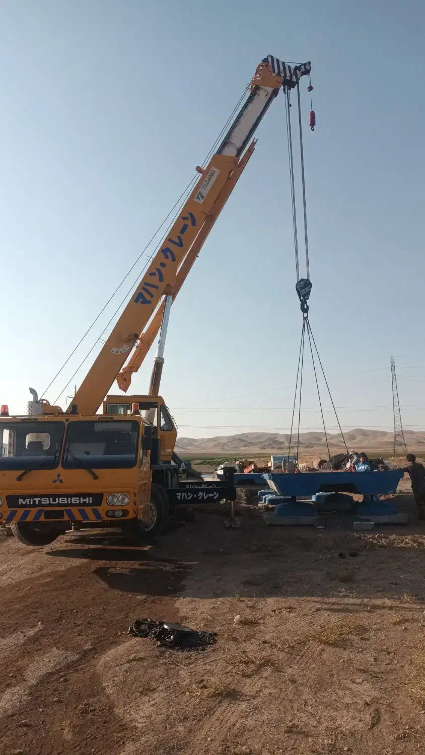 جرثقیل جهت کار در تاکستان وحومه|خدمات حمل و نقل|تاکستان, |دیوار