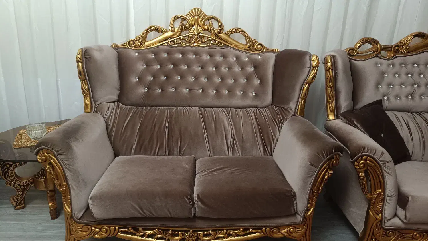 مبل سلطنتی کلاسیک|مبلمان خانگی و میز عسلی|تبریز, |دیوار