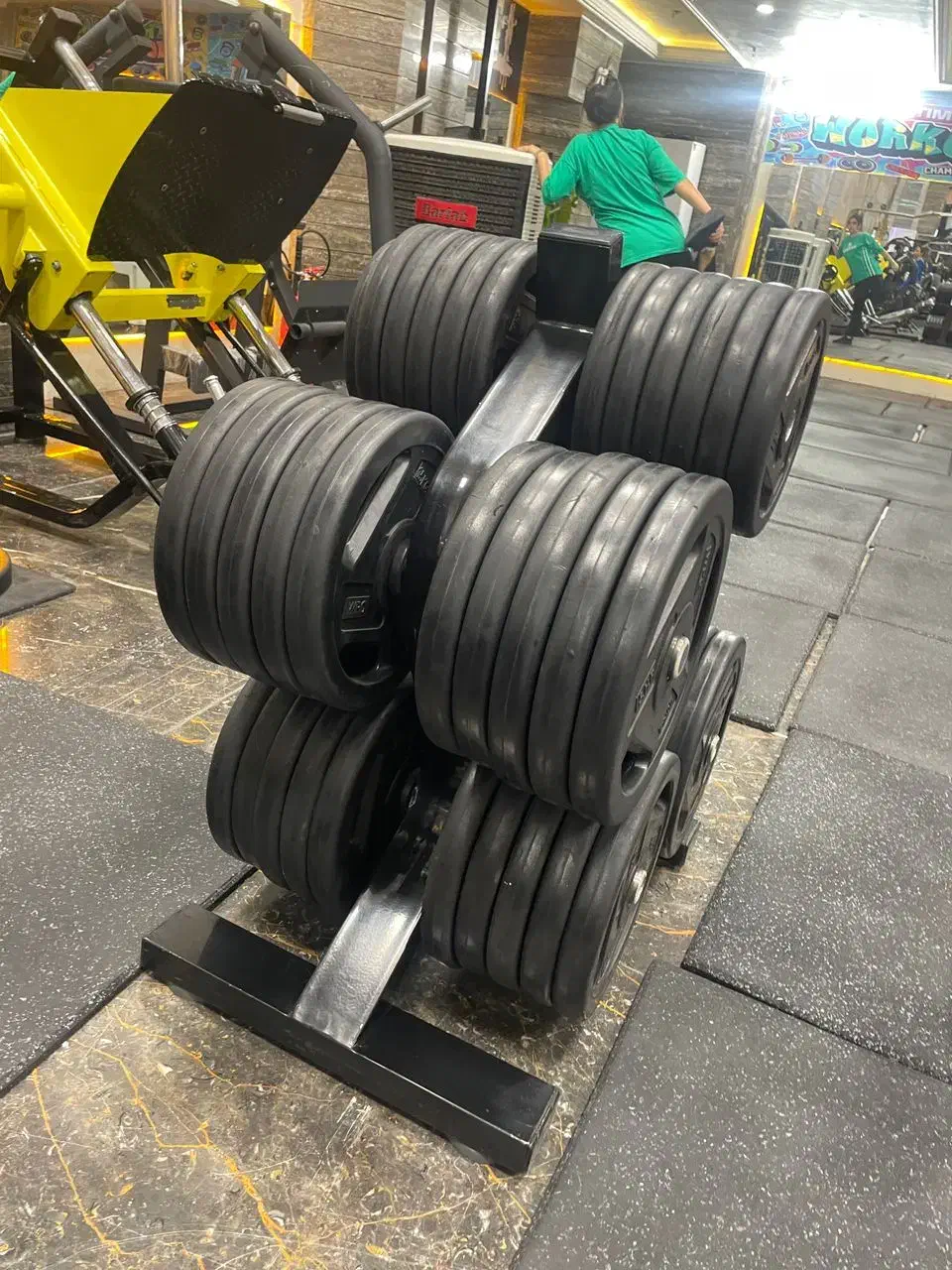 دمبل و صفه باشگاهی|تجهیزات ورزشی|ری, علایین|دیوار